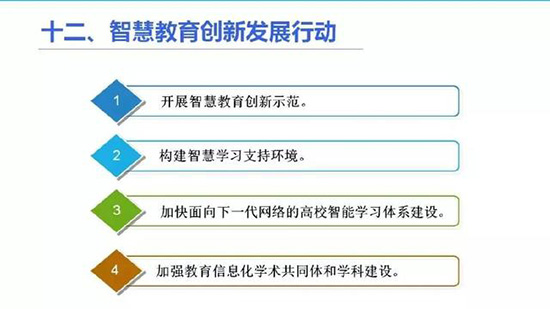 一张图看懂《教育信息化2.0行动计划》